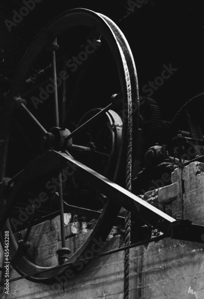 Obraz Industrial wheel