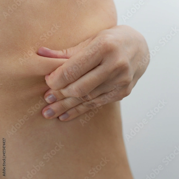 Obraz Pinching your skin