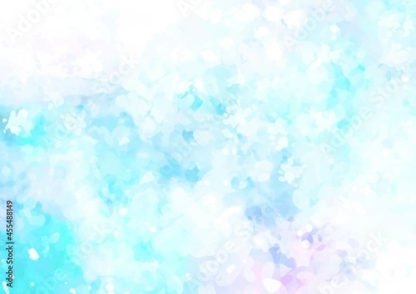 Obraz キラキラ水色のテクスチャ背景