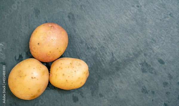 Obraz Potato on slate tile
