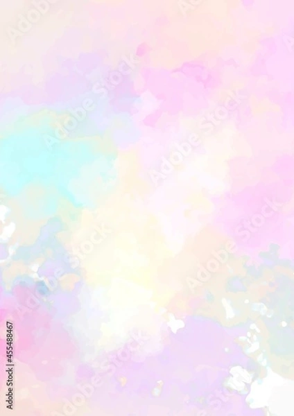 Obraz ピンク色と紫色の水彩テクスチャ背景
