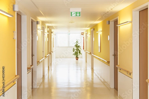 Obraz Krankenhausflur01