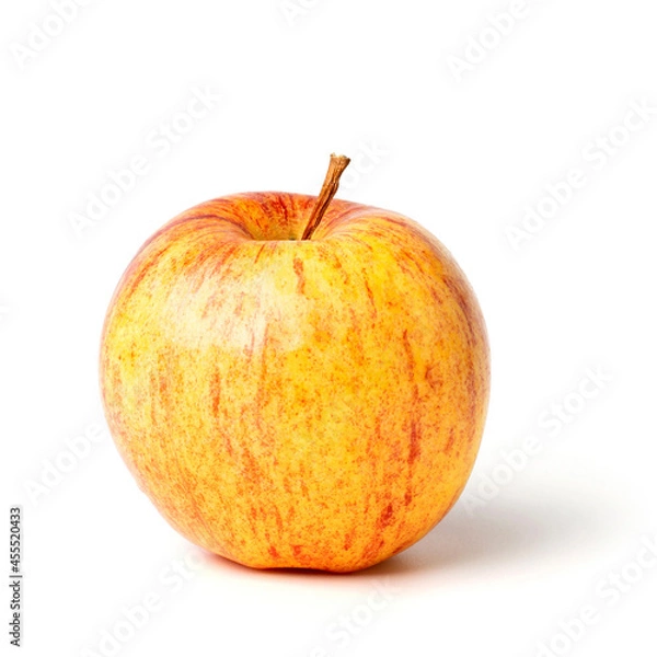Obraz Red apple isolated on white background. Clipping path include in this image.