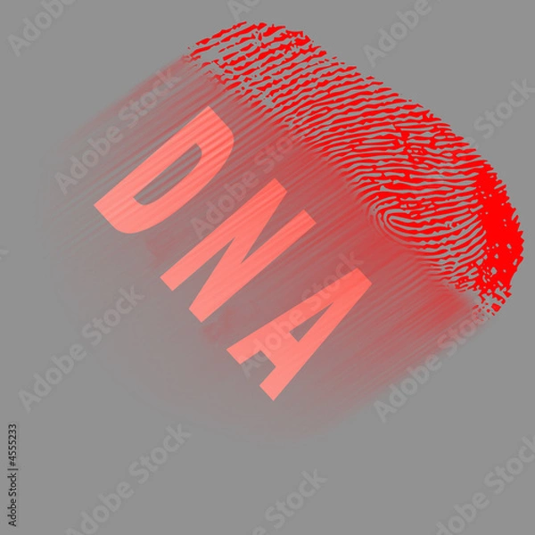 Obraz DNA fingerprint