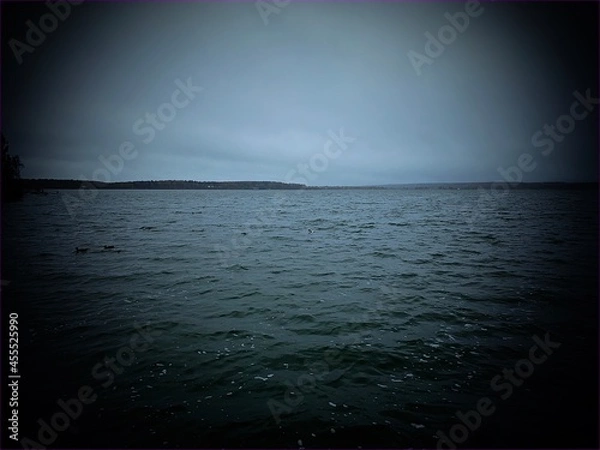 Obraz moonlight over the sea