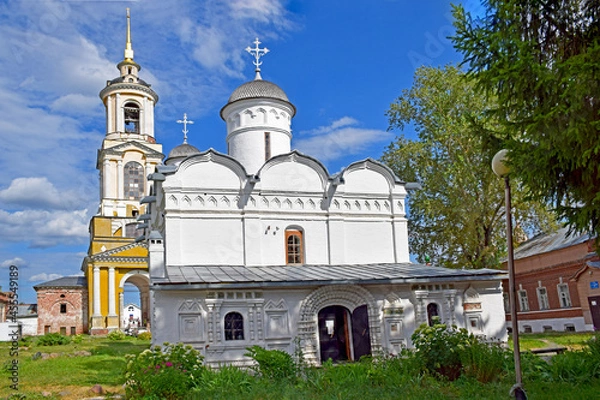 Fototapeta The Monastery of the Ordination of the Sacrament was founded in 1207 by the Bishop of Suzdal, John. Russia, Suzdal, August 2021.