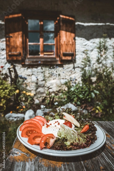 Obraz Käse zur Jause