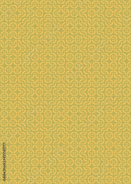 Fototapeta Abstract Geometric Pattern generative computational art illustration