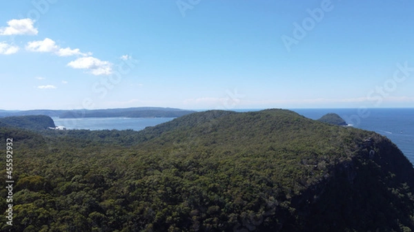Obraz landscape with clouds