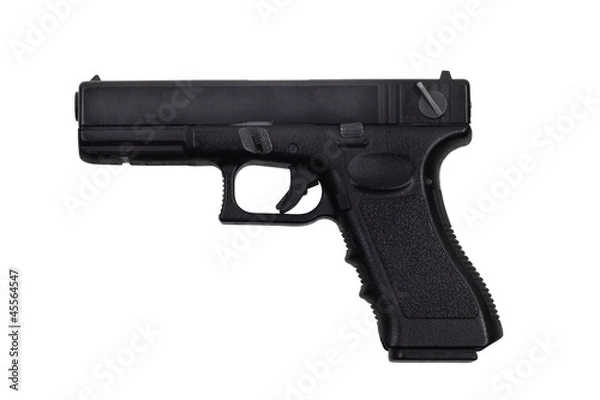 Obraz Black handgun