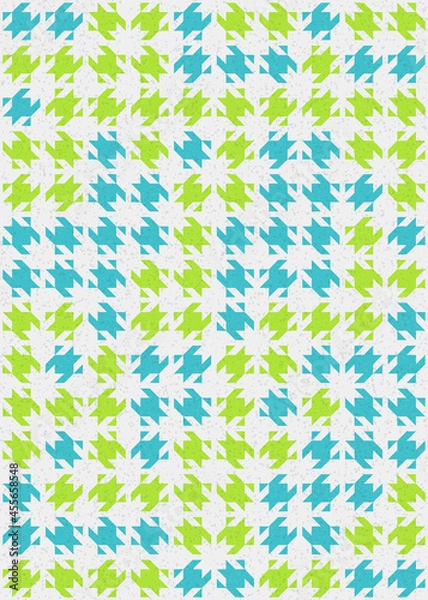 Obraz Abstract Geometric Pattern generative computational art illustration