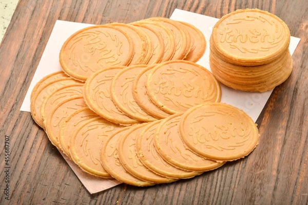 Obraz 懐かしの炭酸せんべい