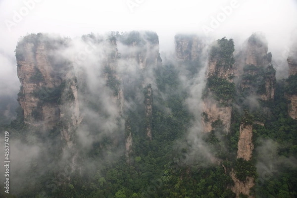 Fototapeta View of Wulingyuan, Hunan Province, China