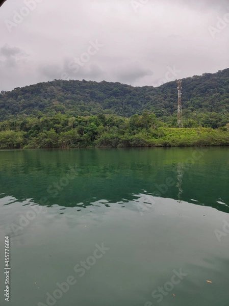 Obraz lake and mountains