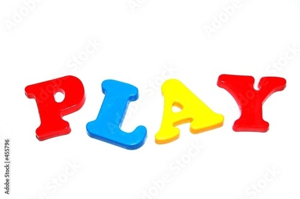 Obraz toy letters - play