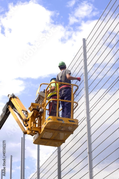 Obraz Construction workers