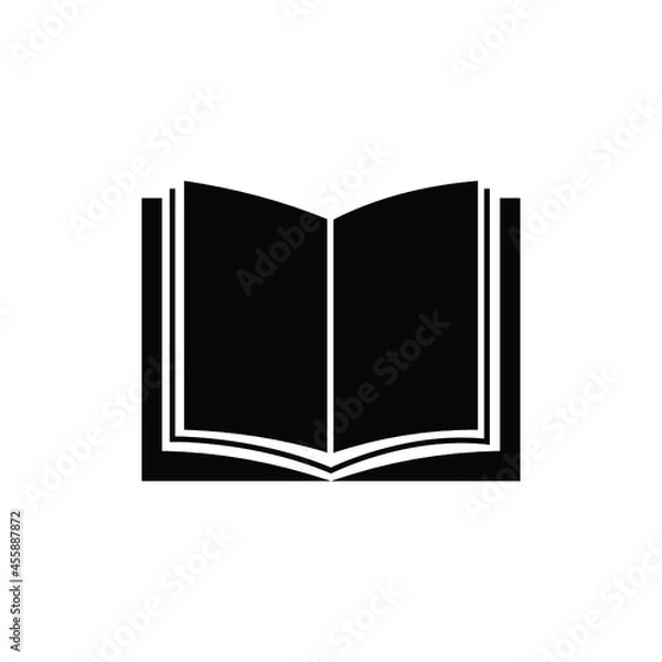 Obraz Book icon. Book icon isolated on white background