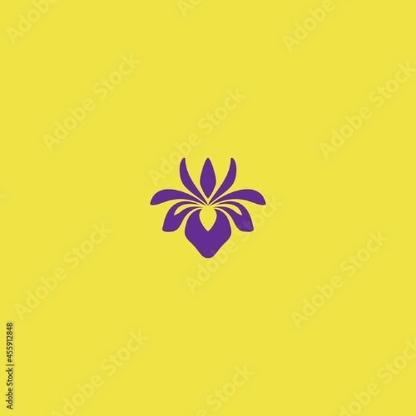 Fototapeta iris flower vector