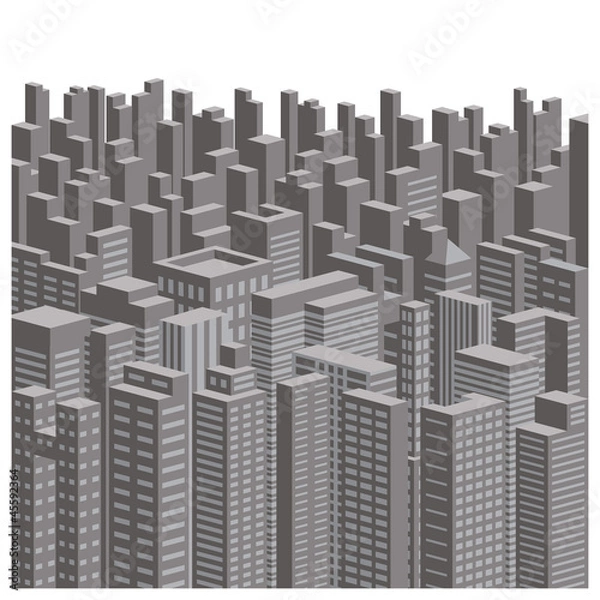 Fototapeta ビル群