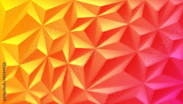 Fototapeta Abstract polygonal background. Triangle background low poly. Low Poly Triangular Geometric Abstract 3d Background.
