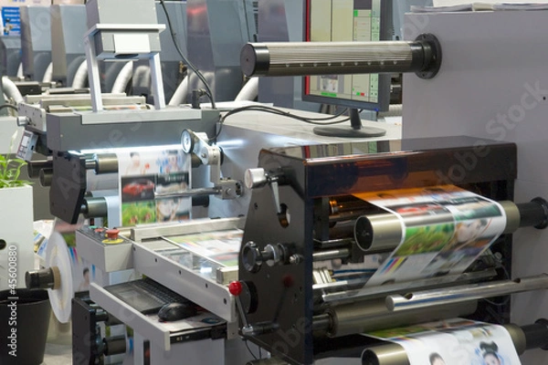 Fototapeta Prasa drukarska