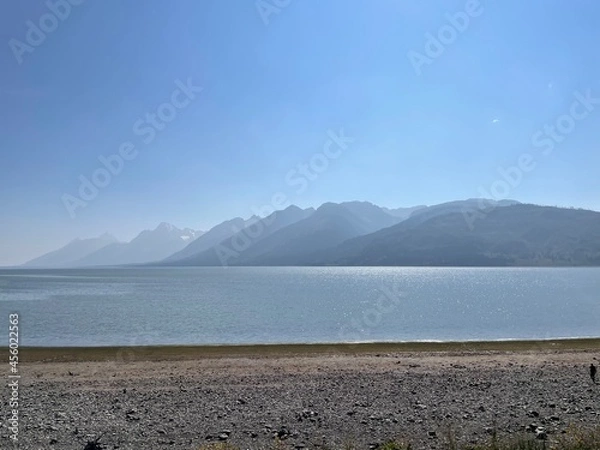 Obraz lake and mountains