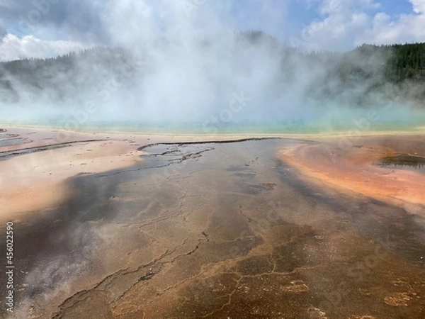 Obraz grand prismatic spring
