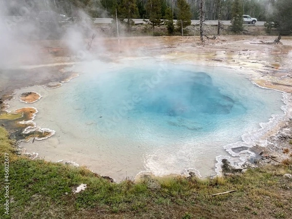 Obraz grand prismatic spring park