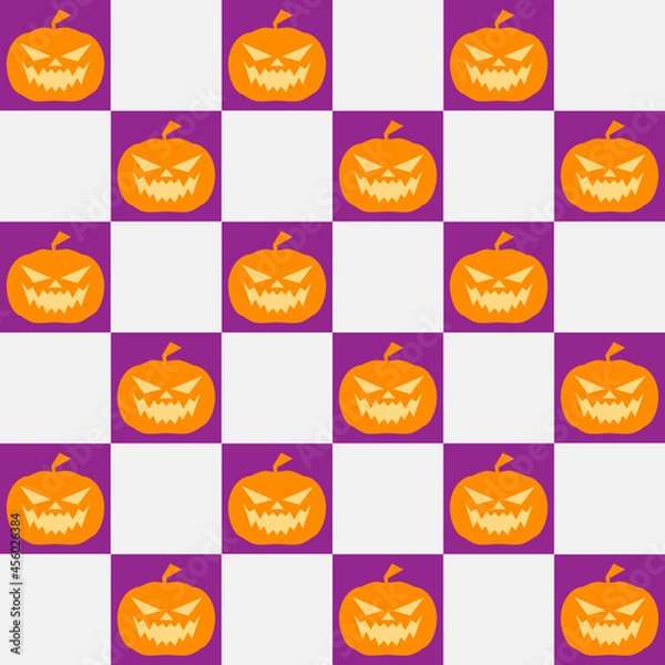 Obraz halloween pumpkin set
