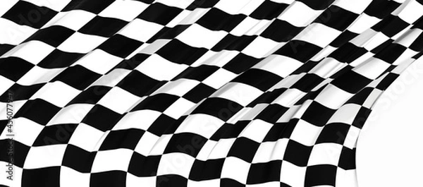 Obraz background of checkered flag pattern