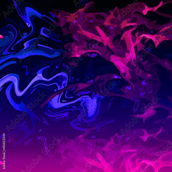 Fototapeta abstract background in cyberpunk style 