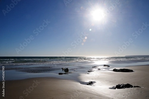 Obraz beach at sunset