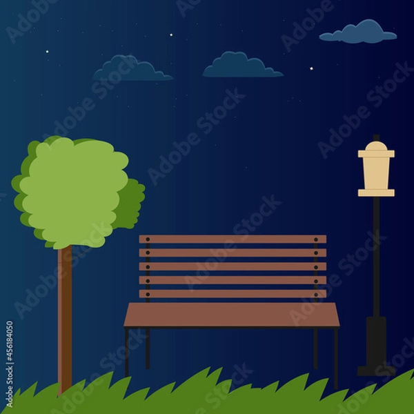 Obraz Night Sky Illustration art.