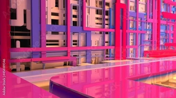 Obraz Abstract background made in 3d