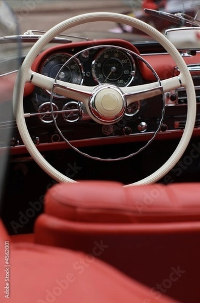 Fototapeta steering wheel