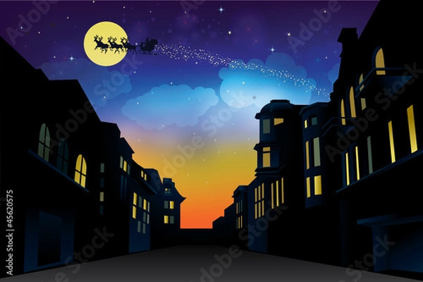 Obraz christmas night