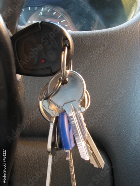 Obraz clefs de voiture