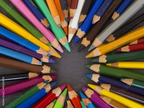 Obraz colorful pencils