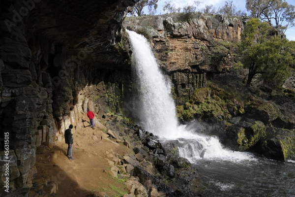 Obraz waterfall in the mountains