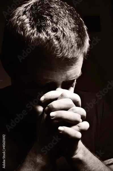 Obraz Praying man.