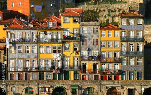 Obraz alte Häuser in Porto