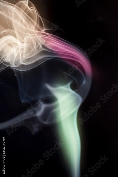 Fototapeta smoke collection