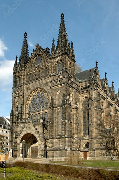 Fototapeta Peterskirche Leipzig
