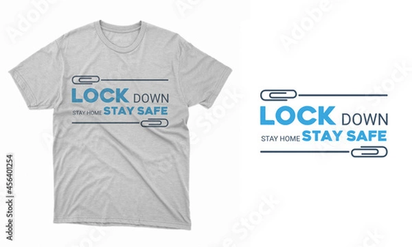 Obraz Typography and Vector T-shirt Design Template Layout