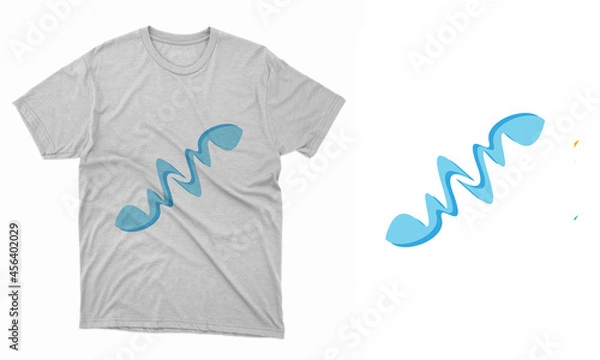 Obraz Typography and Vector T-shirt Design Template Layout