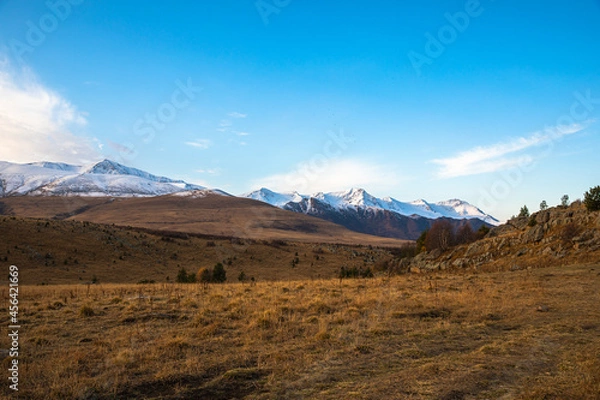 Obraz snow covered mountains