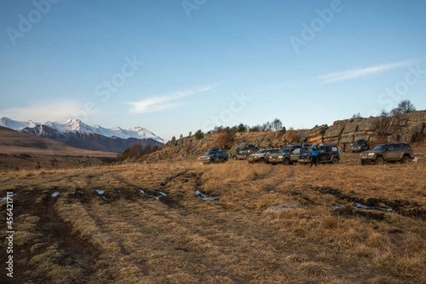 Obraz landscape with sky