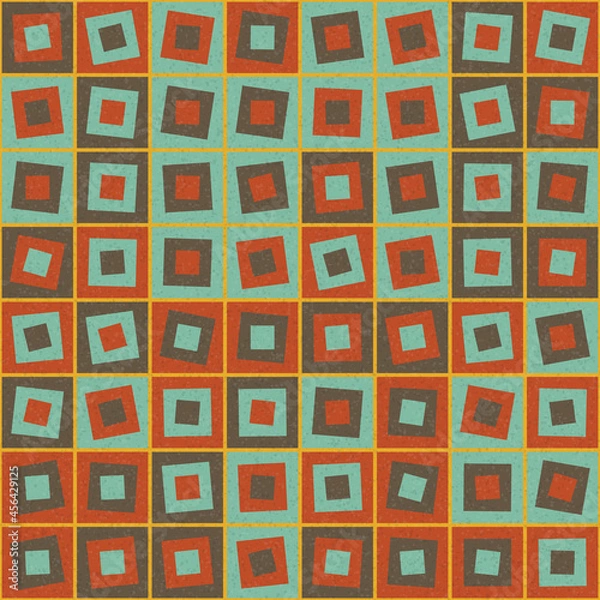 Obraz Abstract Geometric Pattern generative computational art illustration