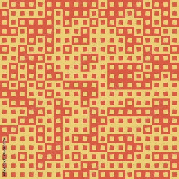 Fototapeta Abstract Geometric Pattern generative computational art illustration