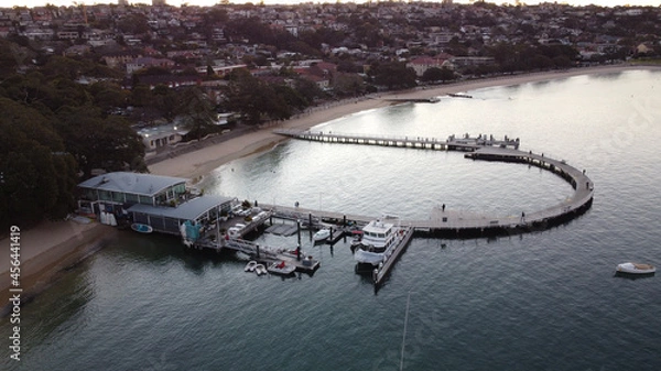 Obraz snow covered bridge